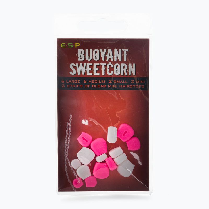 ESP Buoyant Sweetcorn rožinės ir baltos spalvų dirbtinis masalas ETBSCPW007