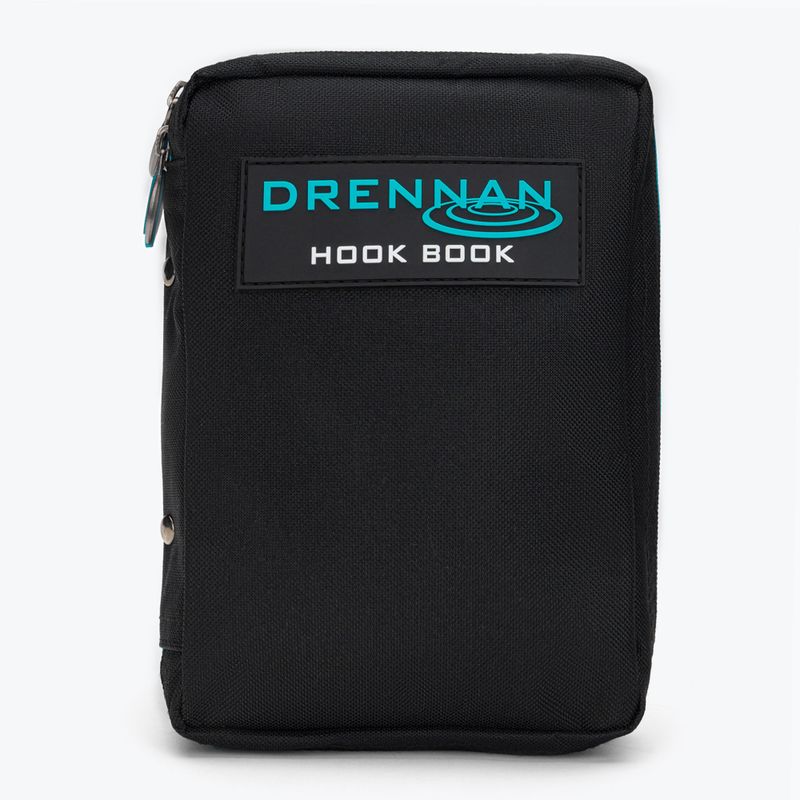 Drennan Hook Box žvejybinė piniginė pavadėliams juoda LUDHB001 2