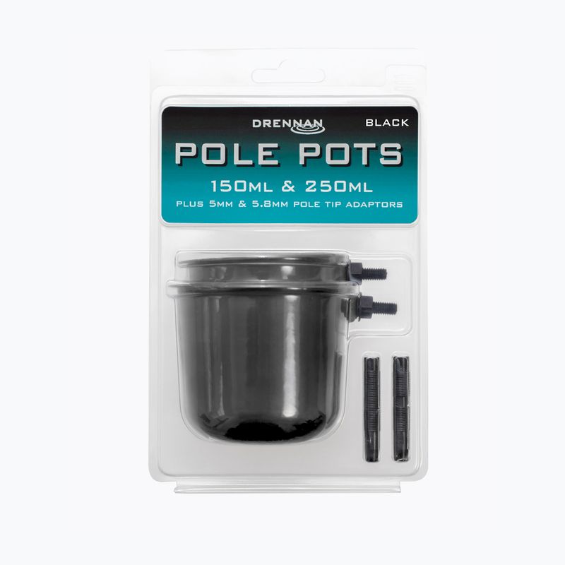 Drennan stulpų puodai 2 vnt. juodi TOPP001