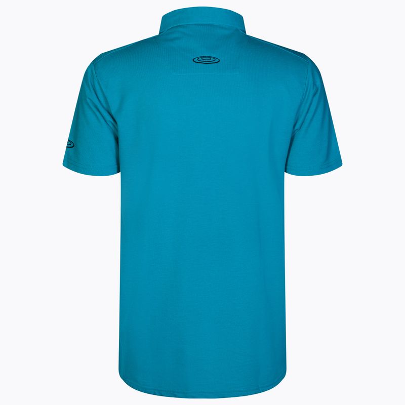 Vyriški žvejybiniai marškinėliai Drennan Aqua Line Polo blue CSDAP205 2