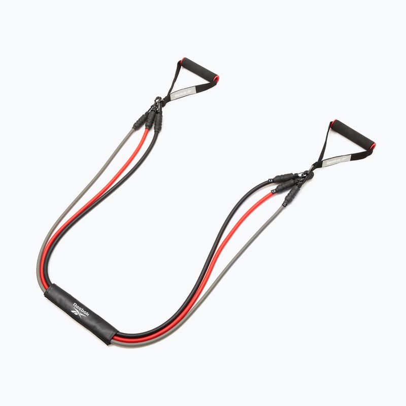 Reebok Power Tube spalvotų pratimų gumų rinkinys RATB-30034