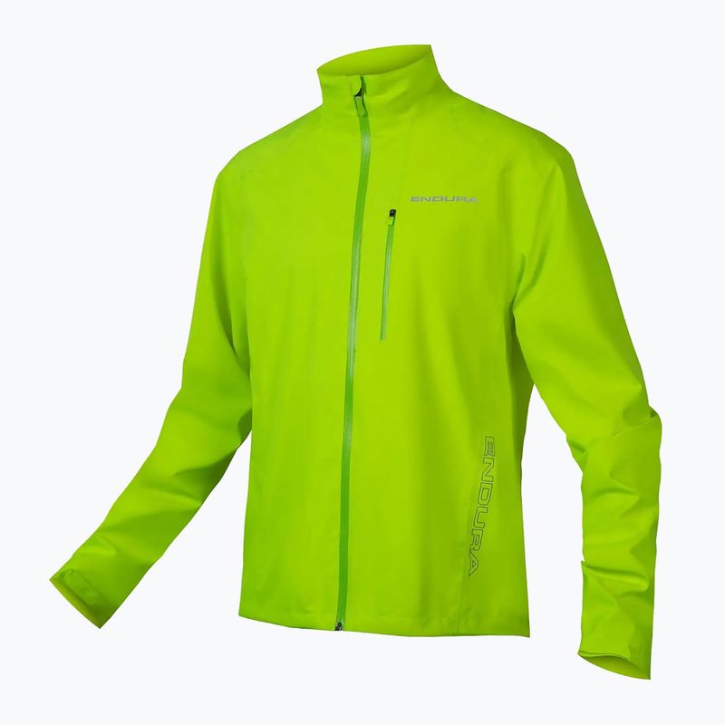 Vyriška dviračių striukė Endura Hummvee Waterproof hi-viz yellow