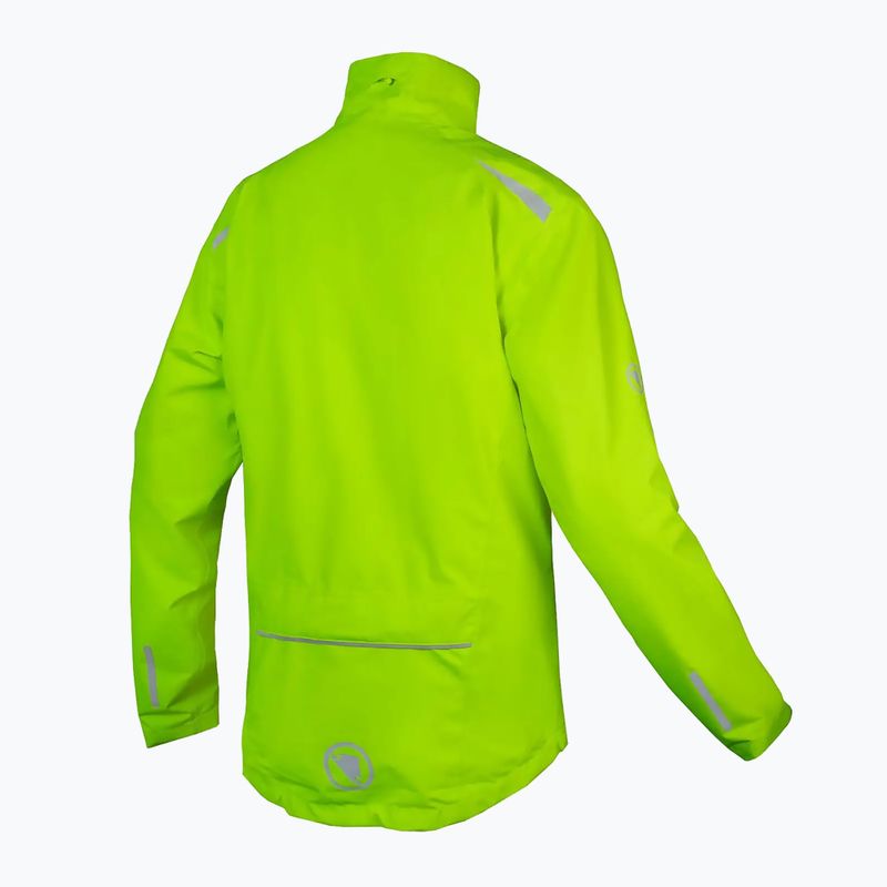 Vyriška dviračių striukė Endura Hummvee Waterproof hi-viz yellow 2