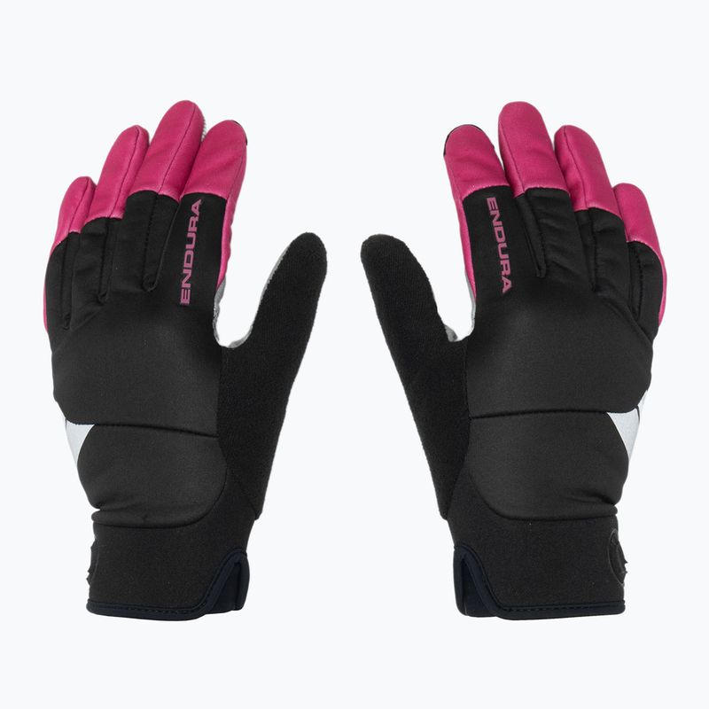 Moteriškos dviračių pirštinės Endura Windchill W cerise 2