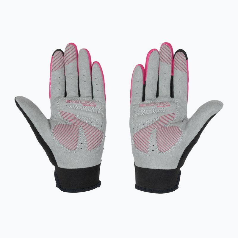 Moteriškos dviračių pirštinės Endura Windchill W cerise 3
