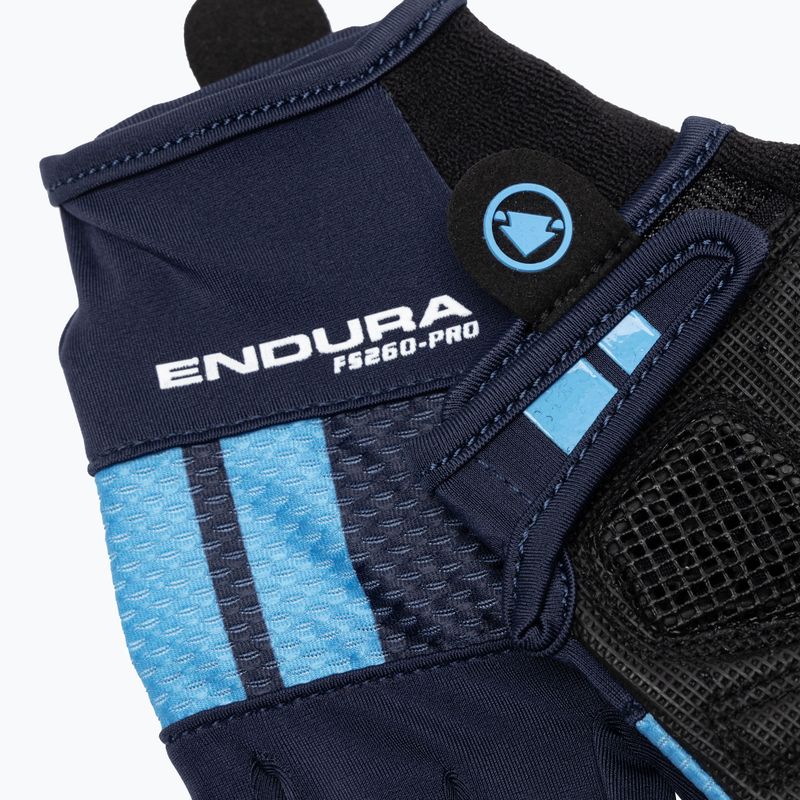 Vyriškos dviratininko pirštinės Endura FS260-Pro Aerogel navy 4