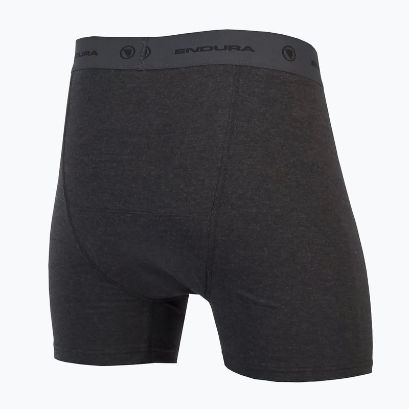 Vyriškos dviračių trumpikės Endura Bike Boxer 2 poros anthracite 6
