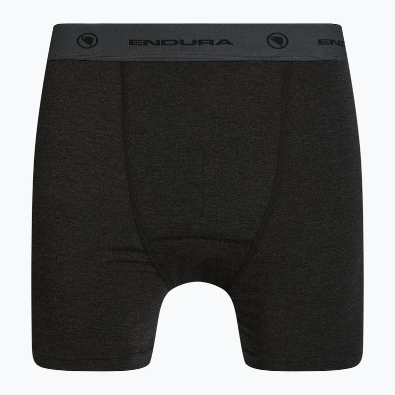 Vyriškos dviračių trumpikės Endura Bike Boxer 2 poros anthracite 2
