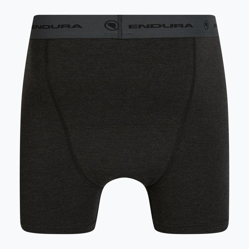 Vyriškos dviračių trumpikės Endura Bike Boxer 2 poros anthracite 3