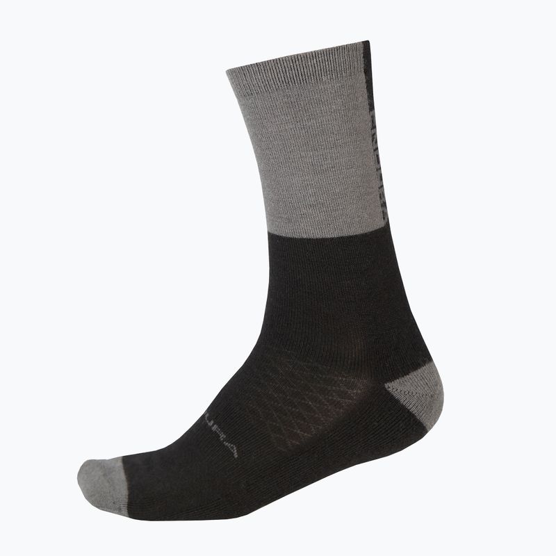 Dviračių kojinės Endura Baa Baa Merino Winter black