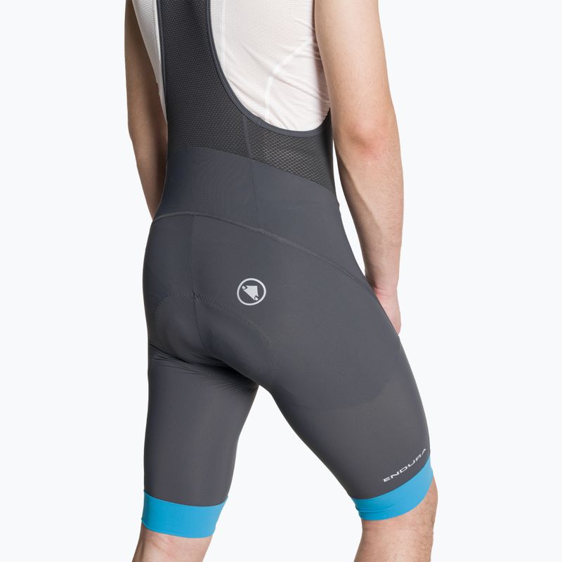 Vyriški dviračių šortai Endura Xtract Lite Bibshort hi-biz blue 4