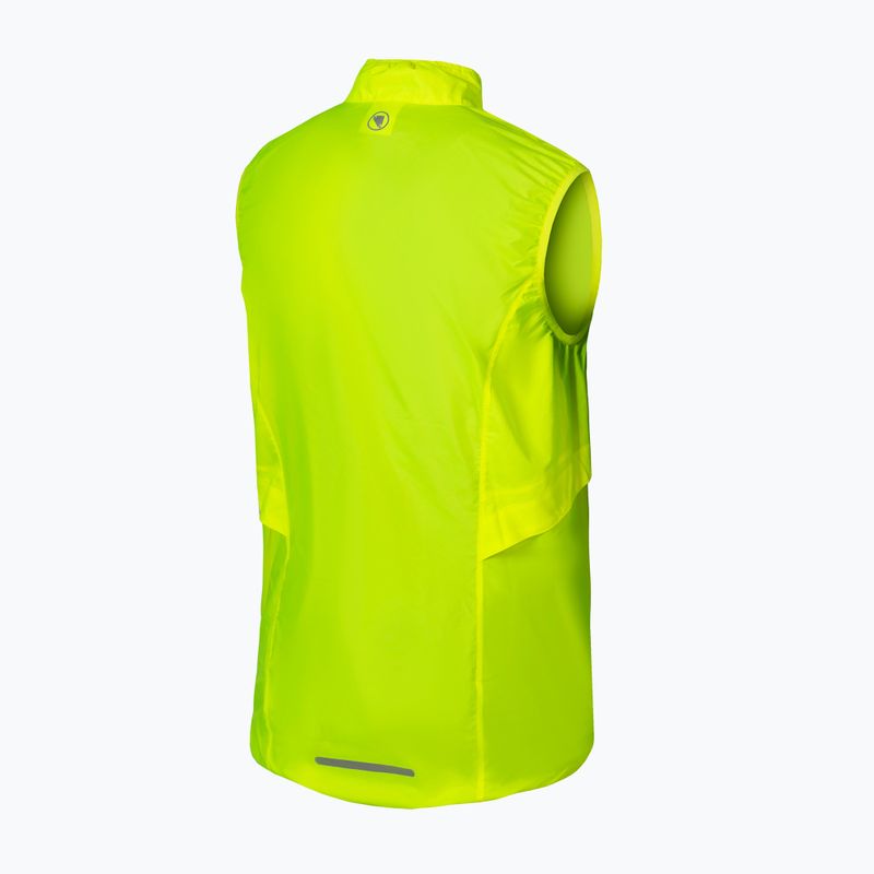 Vyriška dviračio liemenė Endura Pakagilet hi-viz yellow 2