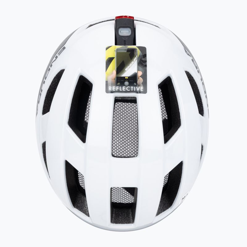 Dviračio šalmas Endura Urban Luminite white 6