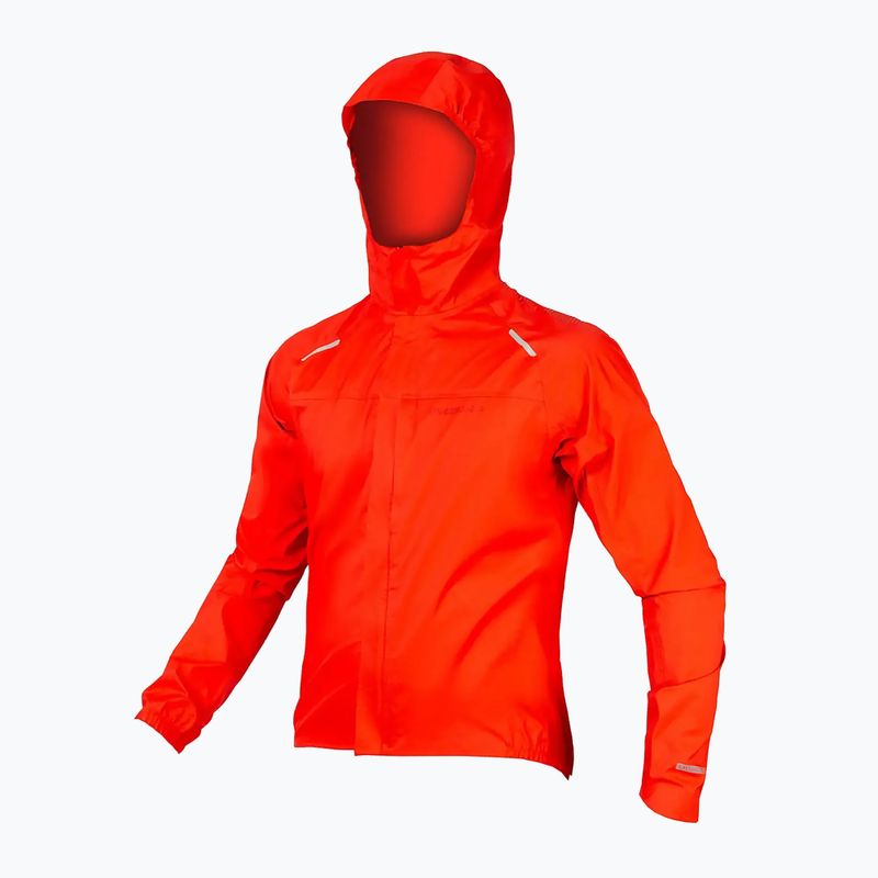 Vyriška dviračių striukė Endura GV500 Waterproof paprika 7