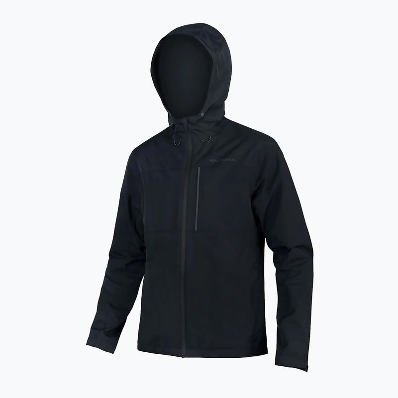 Vyriška dviratininko striukė Endura Hummvee Waterproof Hooded black 7