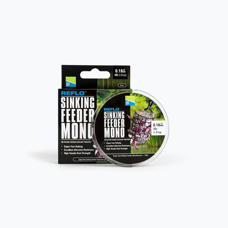 Preston Innovations Reflo Sinking Feeder Mono green PSFM/20 feeder linija