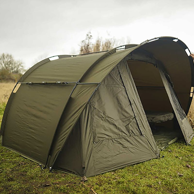 Avid Carp Ascent Bivvy One Man palapinė žalia 4