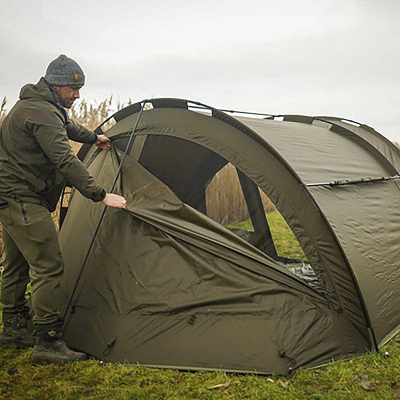 Avid Carp Ascent Bivvy One Man palapinė žalia 6