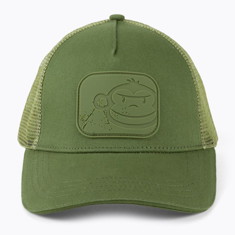 RidgeMonkey vyriška žvejybinė kepurė Apearel Dropback Pastel Trucker Cap žalia RM292 3