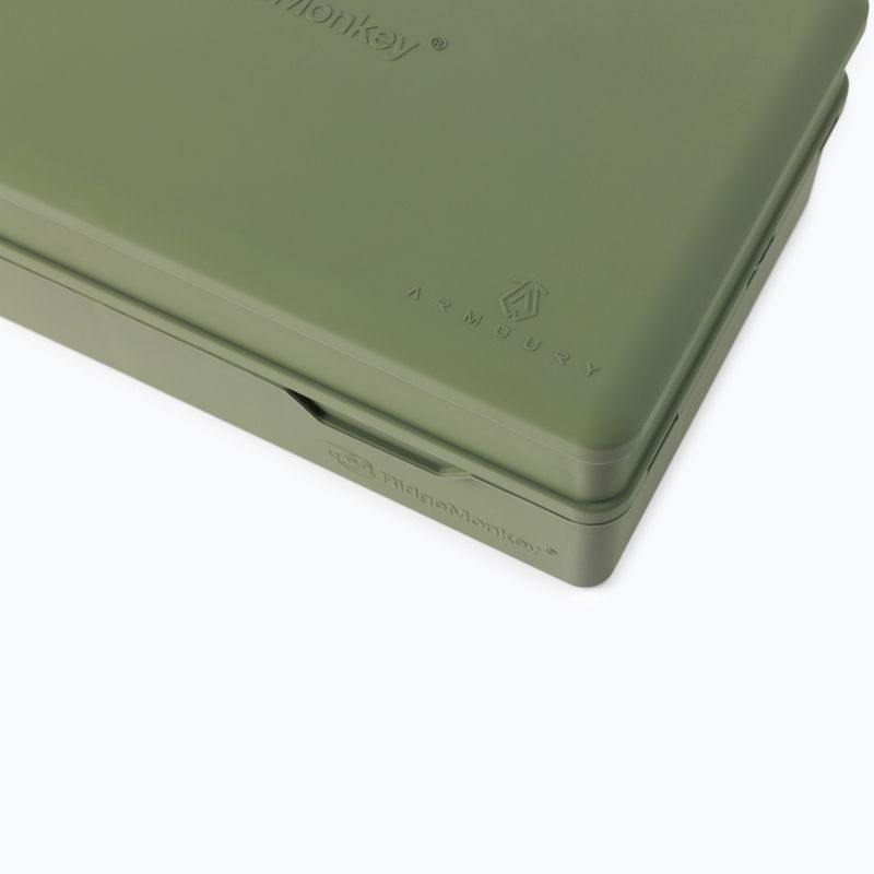 RidgeMonkey Armoury Tackle Box žvejybos organizatorius žalias RM421 4