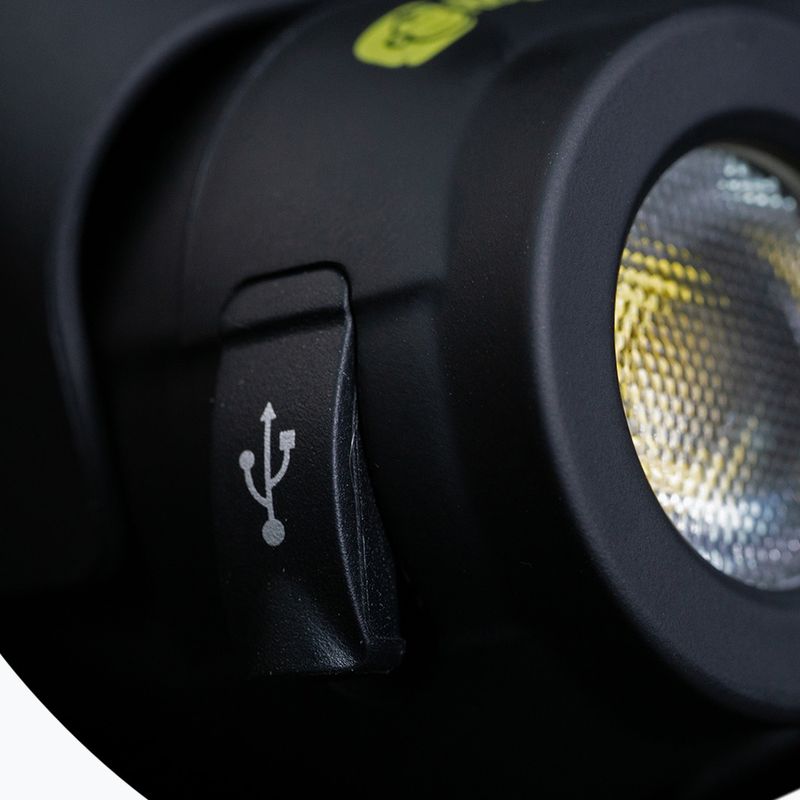 RidgeMonkey VRH150X USB įkraunamas priekinis žibintuvėlis juodas RM HT150X priekinis žibintuvėlis 4