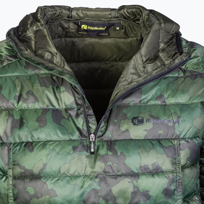 RidgeMonkey vyriška žvejybinė striukė Apearel K2Xp Compact Coat green RM571 3