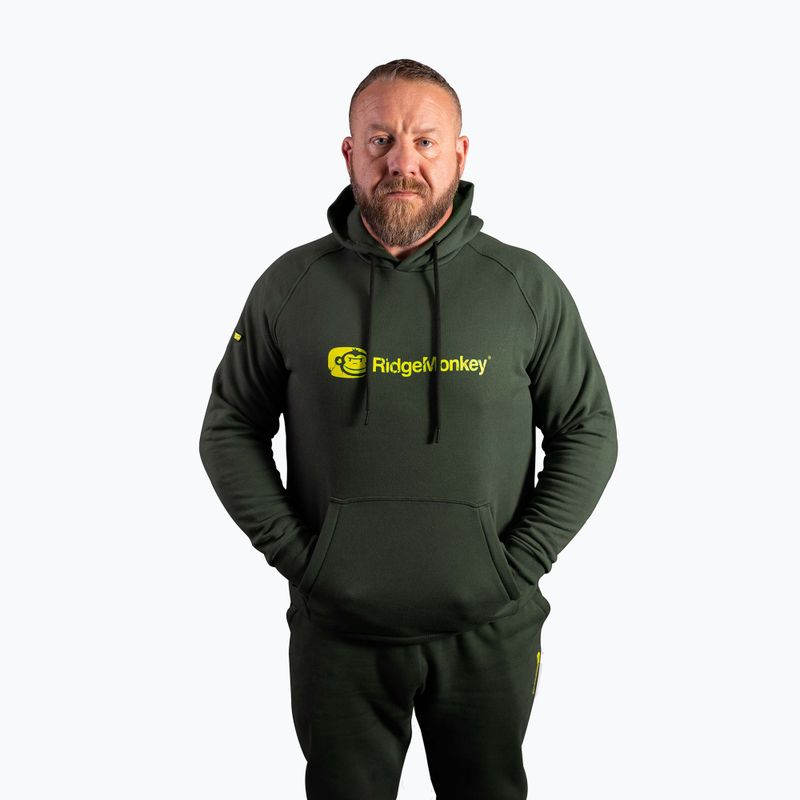 Ridgemonkey vyriškas žvejybinis džemperis Apearel Heavyweight Hoody žalias RM623