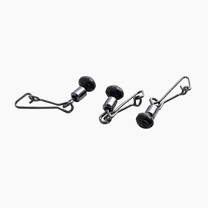 Matrix X-Strong Feeder Snap Links 10 vnt. sidabrinės spalvos GAC373. 2