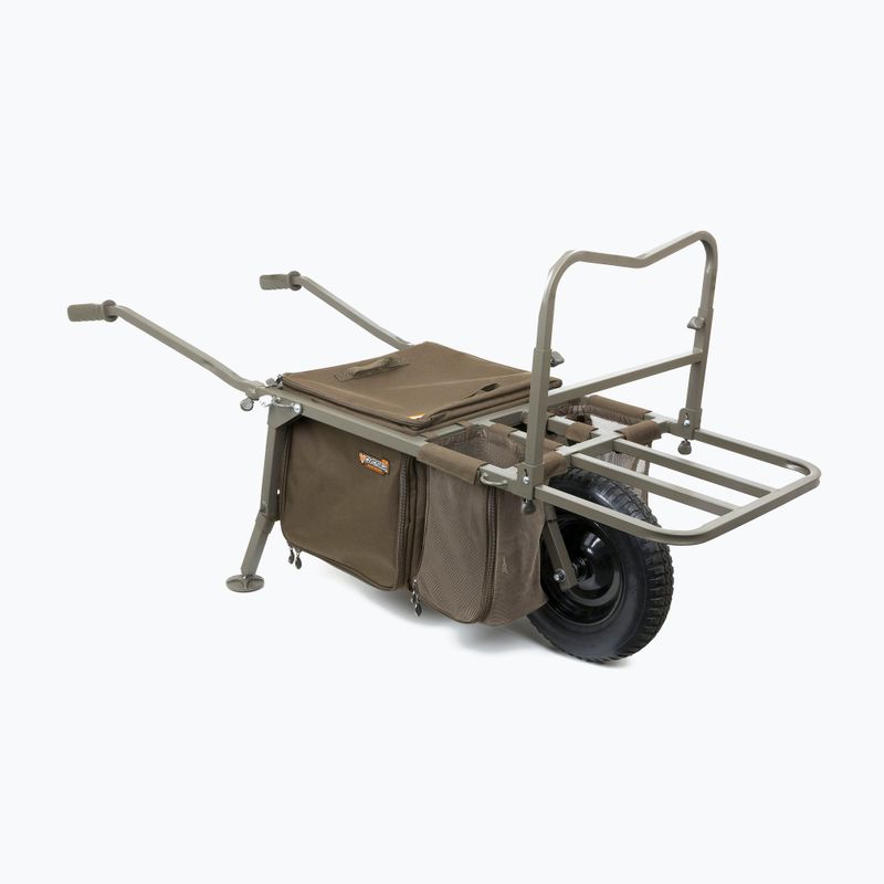 Fox International Explorer Barrow Deluxe karpių vežimėlis, žalias CTR013