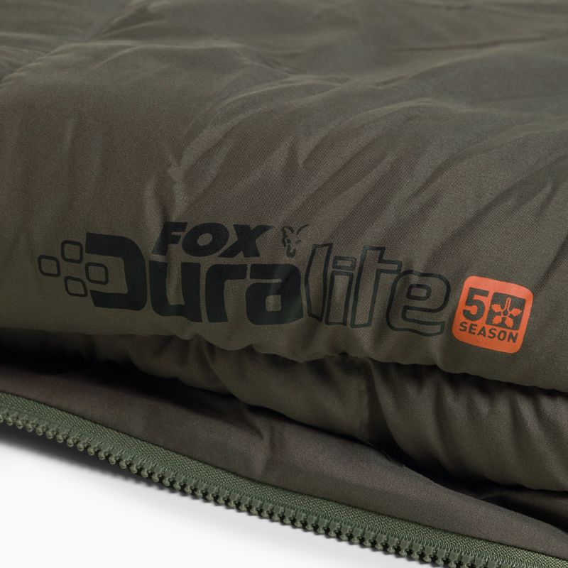 Fox International Duralite 5 sezonų miegmaišis rudas CSB056 6