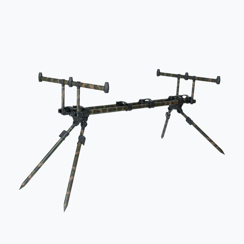 Fox International Ranger MK2 CAMO Pod rudos/juodos spalvos 3 meškerių laikiklis CRP039