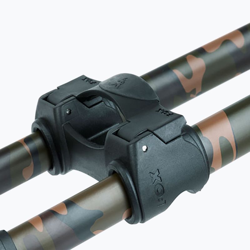 Fox International Ranger MK2 CAMO Pod rudos/juodos spalvos 3 meškerių laikiklis CRP039 5
