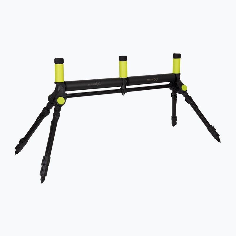 Matrix Freeflow MKII Double Roller meškerės ritė juoda/geltona GRO005