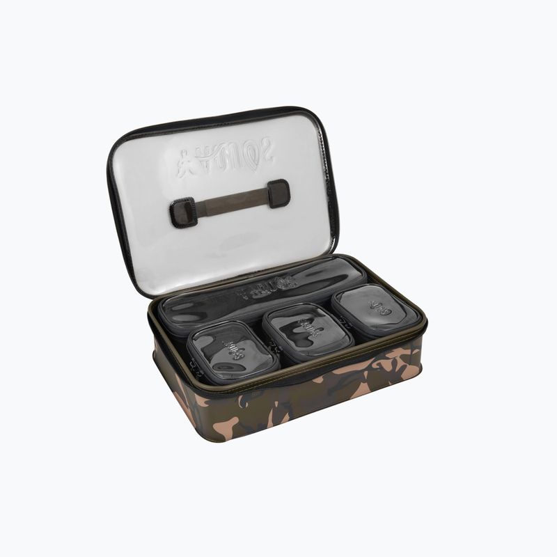 Priedų krepšio rinkinys Fox International Aquos Camolite Accessory Bag System camo CEV008