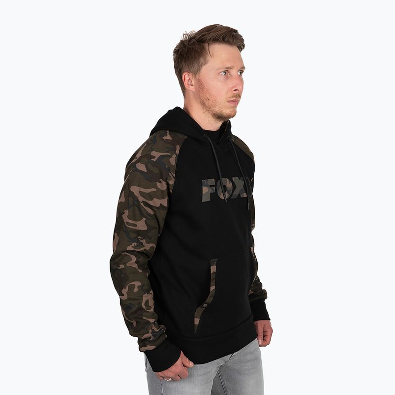 Džemperis Fox International Raglan Hoody black/camo 3