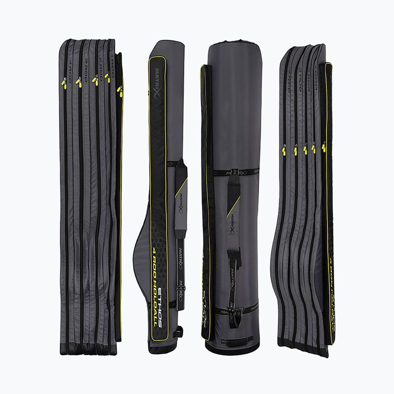 Užvalkalas meškerėms Matrix Ethos 4 Rod Holdall black