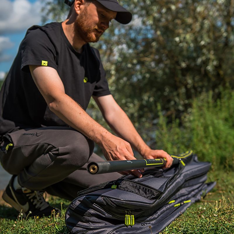 Užvalkalas meškerėms Matrix Ethos 4 Rod Holdall black 12
