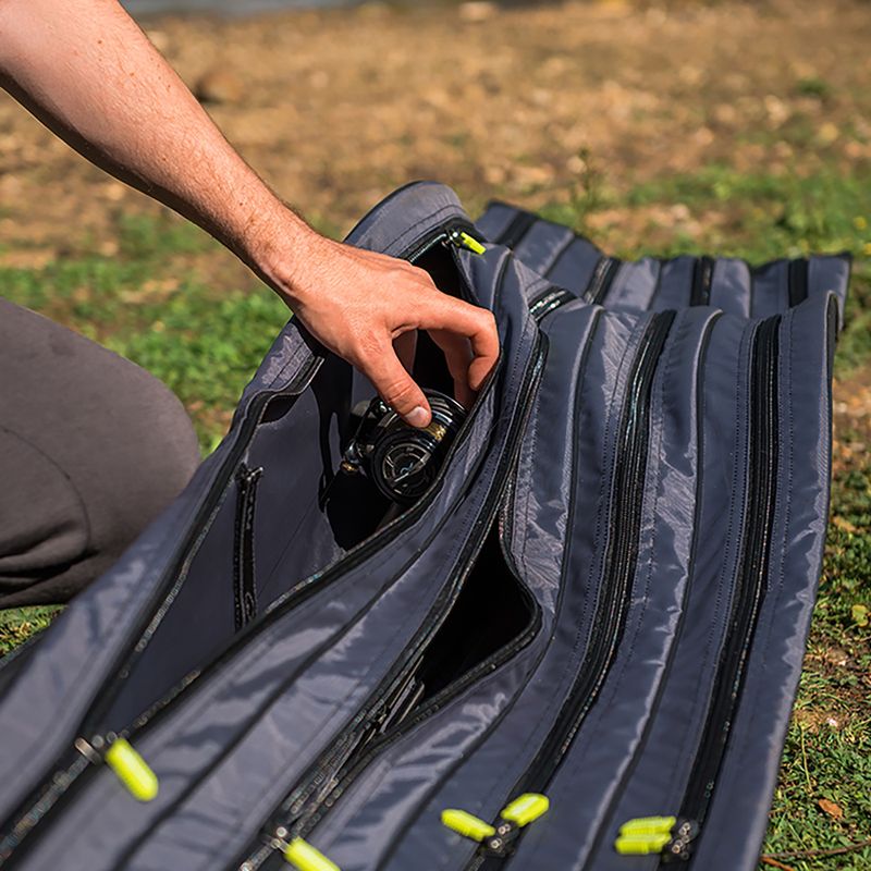 Užvalkalas meškerėms Matrix Ethos 4 Rod Holdall black 13