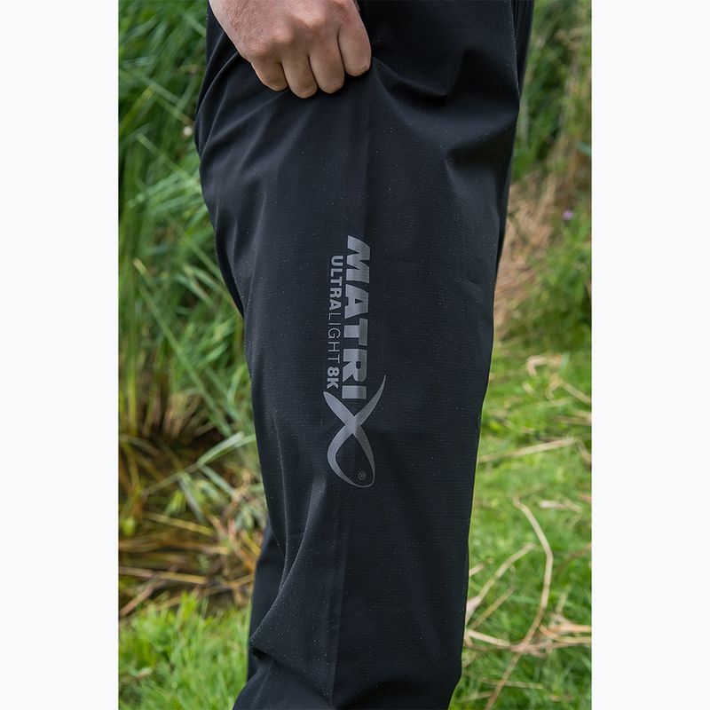 Žvejybinės kelnės Matrix Ultra-Light Salopettes black 16