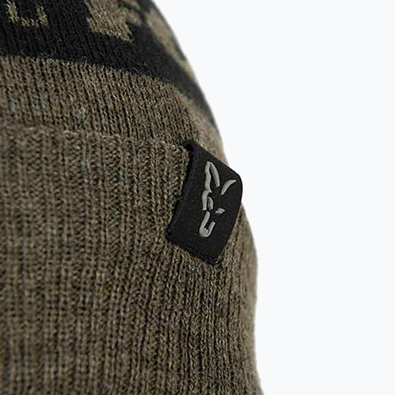 Žieminė kepurė Fox International Collection Bobble green/black 8