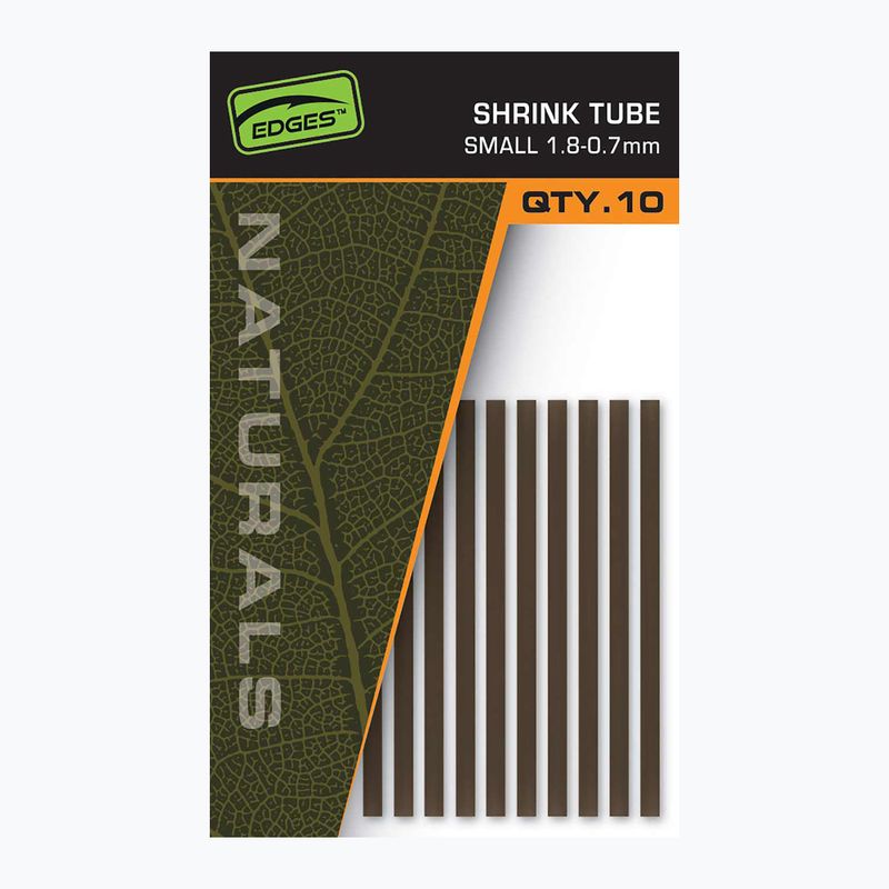Vamzdelis nuo susipainiojimo Fox International Edge Tube 1.8-0.7mm 10 vnt. natural shrink