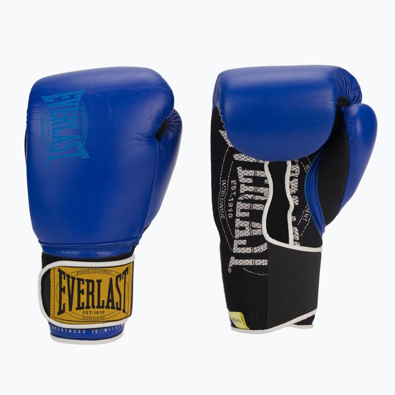 Everlast 1910 Classic mėlynos bokso pirštinės EV1910 3