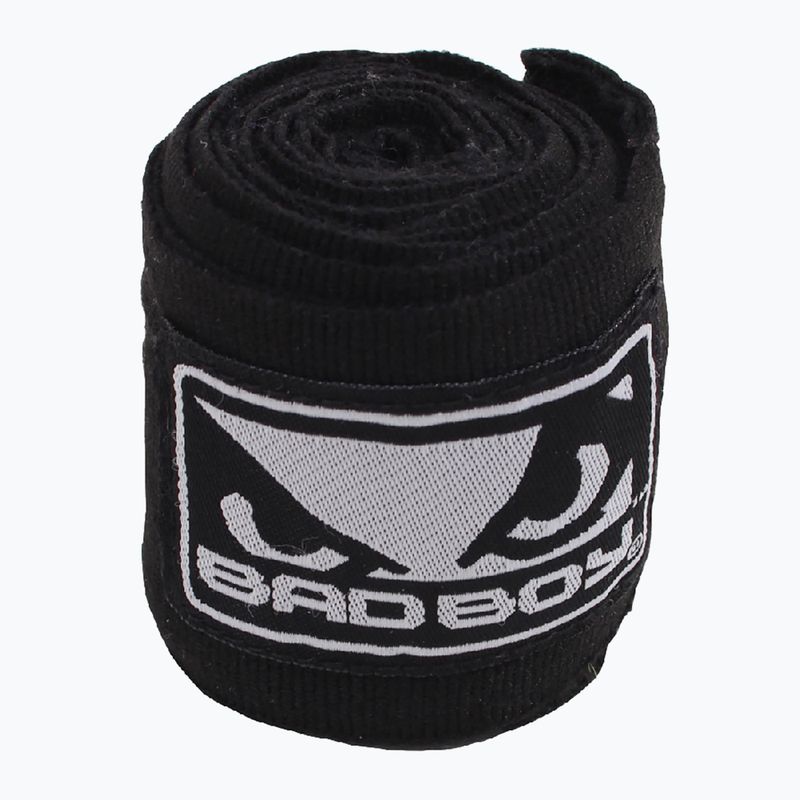 Bad Boy bokso tvarsčiai BBE00045 juoda/balta
