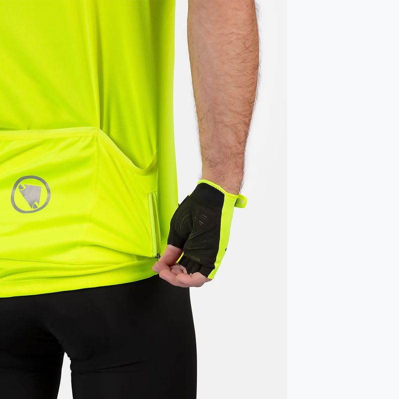 Vyriški dviračių marškinėliai Endura Xtract II hi-viz yellow 4