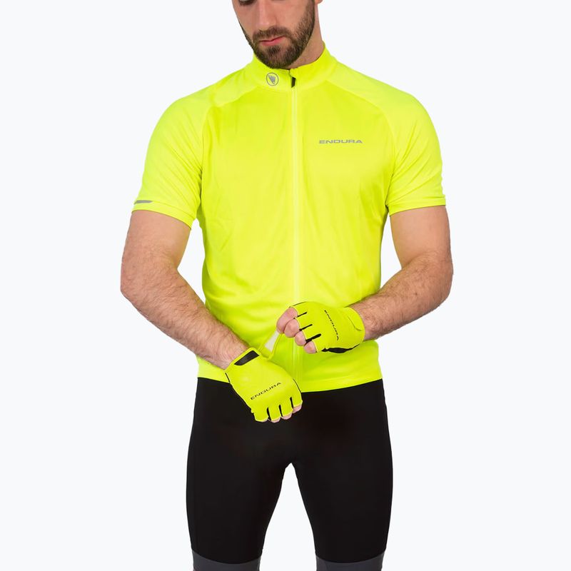 Vyriškos dviratininkų pirštinės Endura Xtract hi-viz yellow 6