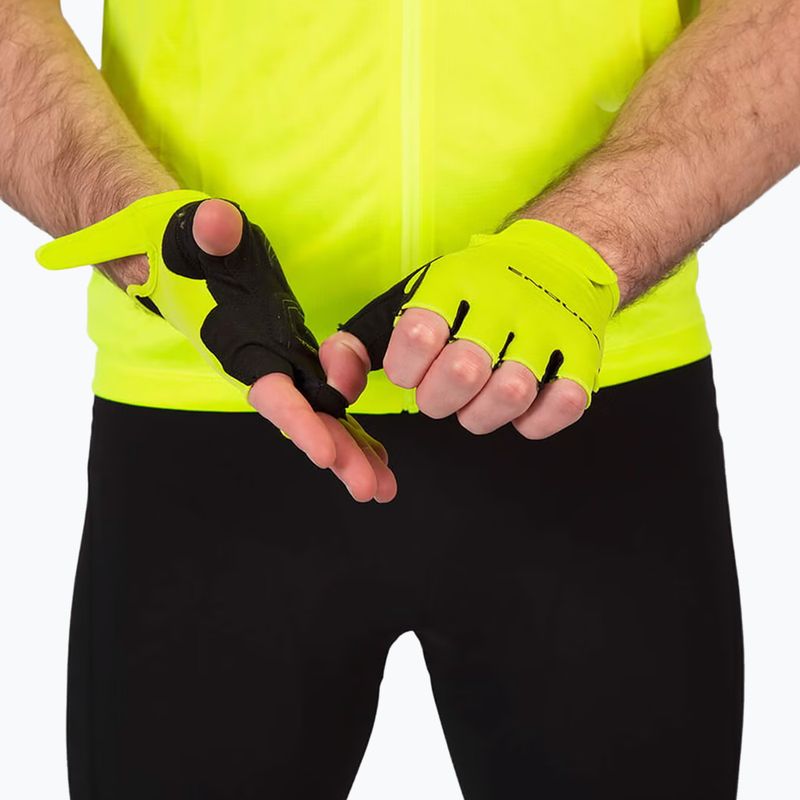 Vyriškos dviratininkų pirštinės Endura Xtract hi-viz yellow 7