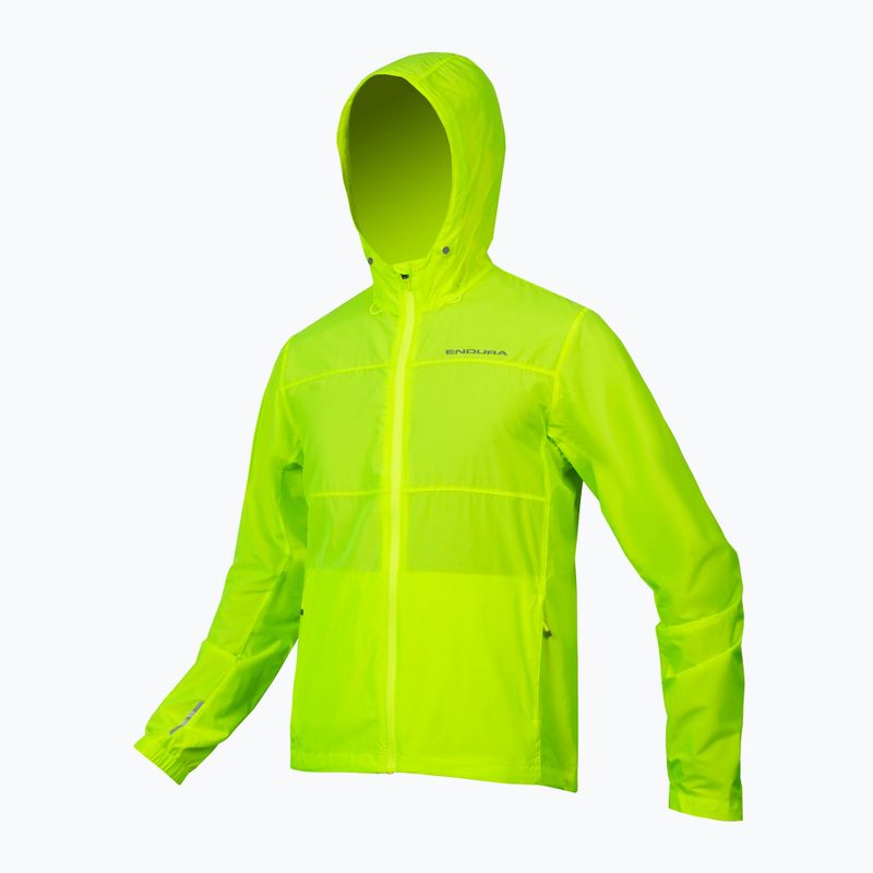 Vyriška dviračių striukė Endura Hummvee Windshell hi-viz yellow 3