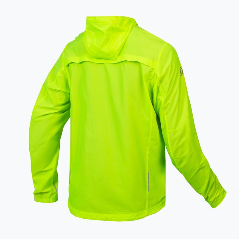 Vyriška dviračių striukė Endura Hummvee Windshell hi-viz yellow 4