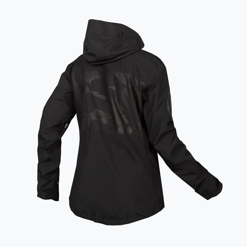 Moteriška dviračių striukė Endura Singletrack II Waterproof black 5