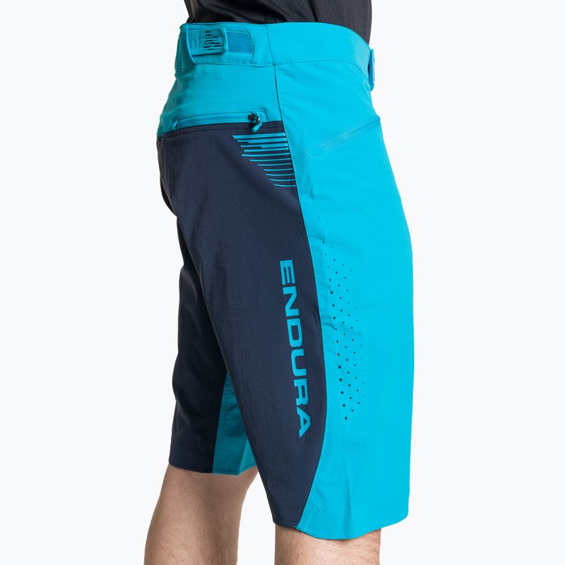 Vyriški dviračių šortai Endura Singletrack Lite Short Sht electric blue 4